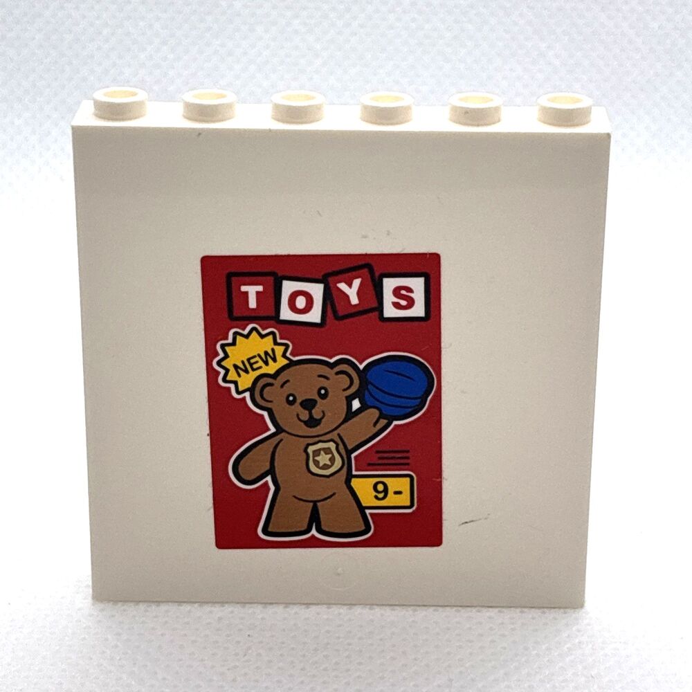 LEGO CITY: 60233 - Donut shop opening REPLACEMENT PIECE Stickered 59349pb227